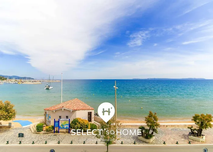 Select'so - Avec Vue A 160 ! - Parking Et Linge Inclus - Beach-04 * Le Lavandou